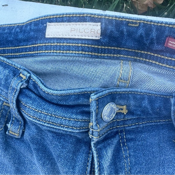 PILCRO & THE LETTERPRESS ANTHRO Distressed Skinny Jean size 26 - Picture 3 of 8
